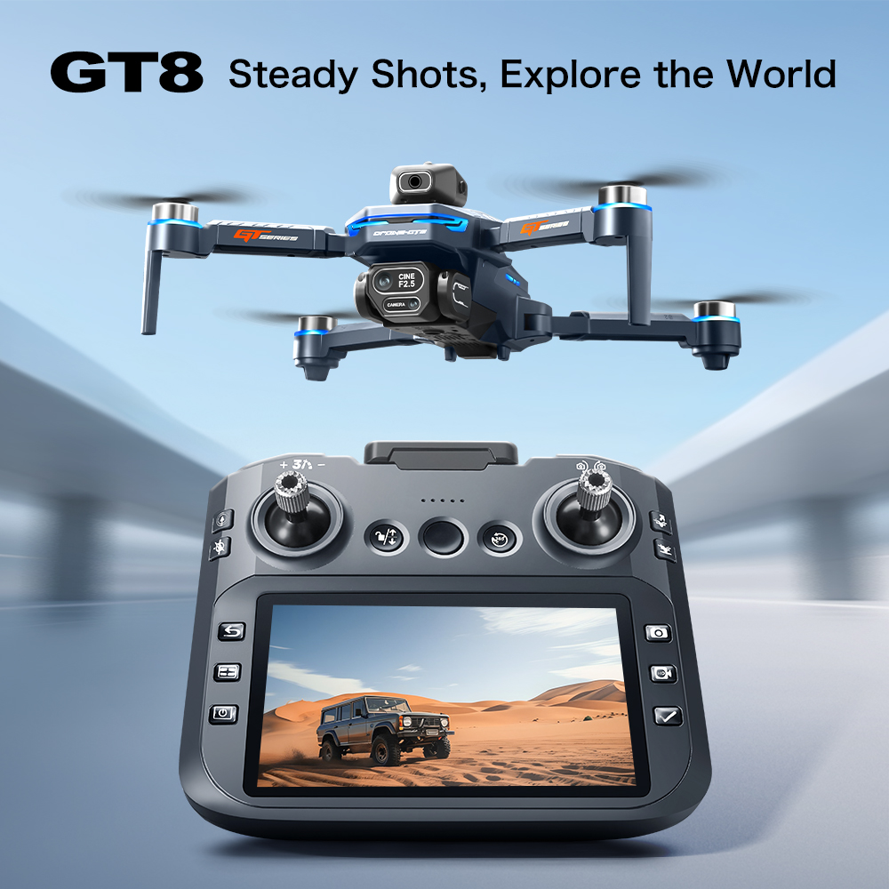 GT8 Max Foldable Drone 8K HD P - Drone Mapping 评论和价格