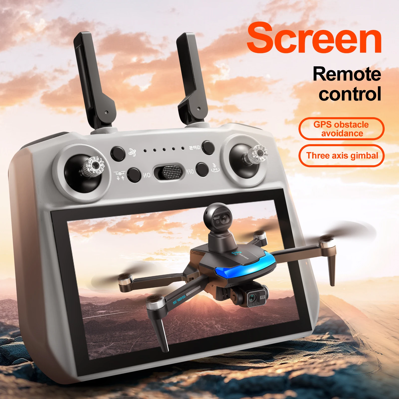 S185 Professional Drone 2.7K H - Drone Surveying 评论和价格