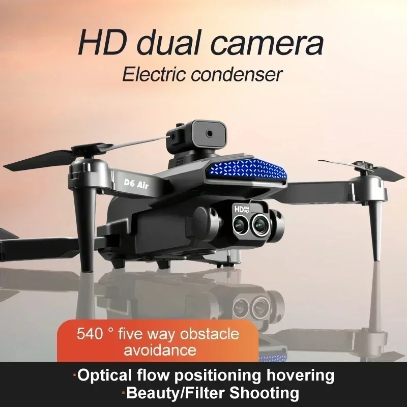Mini Drone D6 8k Profesional H - Drone Video Production 评论和价格
