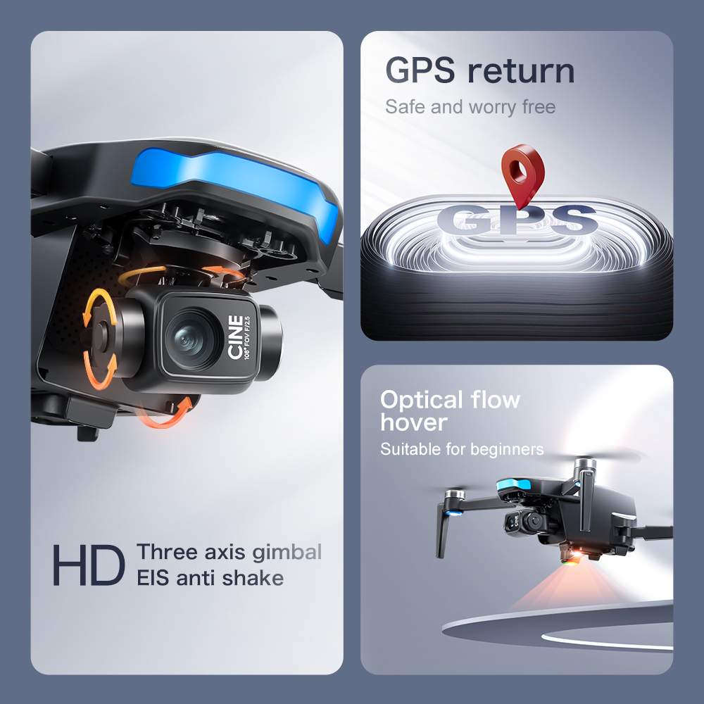 Original S-X1 GPS Drone 8KHD p - Drone Surveying 评论和价格
