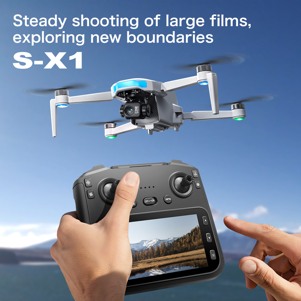 Original S-X1 GPS Drone 8KHD p - Drone Surveying 评论和价格