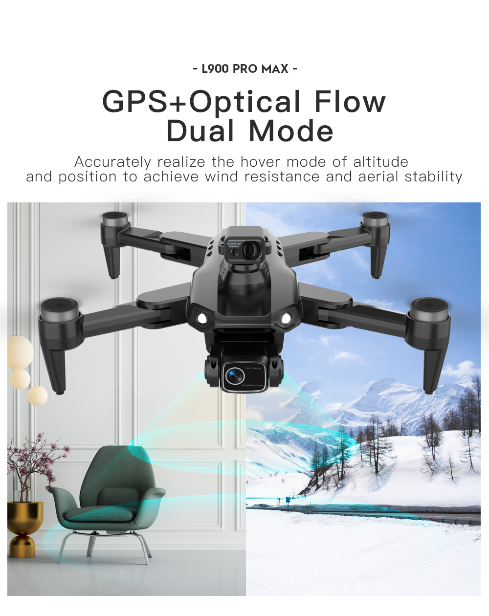 LYZRC L900 PRO MAX Laser obsta - Drone Multispectral 评论和价格